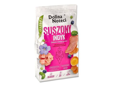 DOLINA NOTECI SUPERFOOD Danie z indyka karma suszona dla psa 9kg