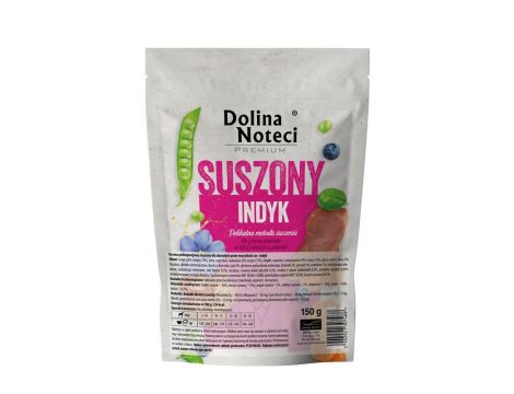 DOLINA NOTECI Karma suszona dla psa z indykiem 150g