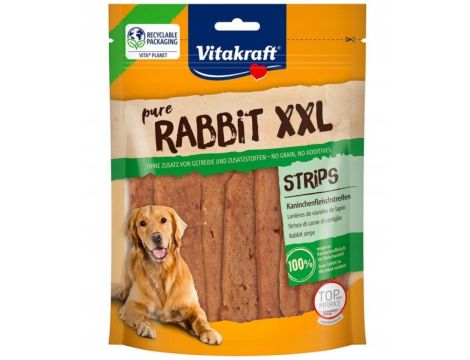 VITAKRAFT RABBIT Paski mięsne z królikiem XXL przysmak dla psa 250g