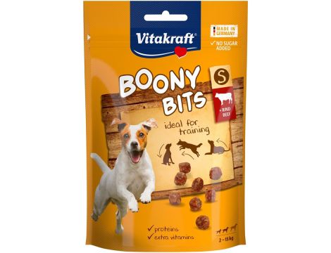 VITAKRAFT BOONY BITS z wołowiną przysmak dla psa 55g