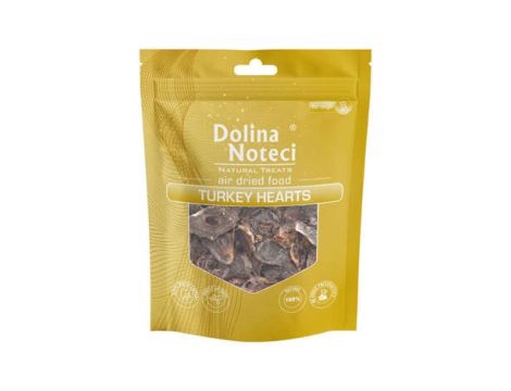 DOLINA NOTECI Natural Treats Serca z indyka 170g