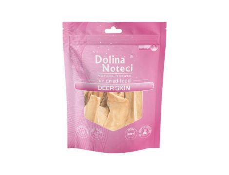 DOLINA NOTECI Natural Treats Skóra jelenia dla psa 150g