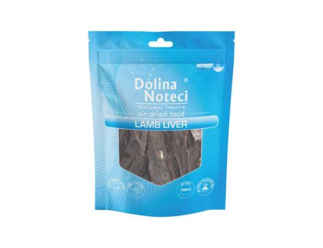 DOLINA NOTECI Natural Treats Wątroba jagnięca dla psa 150g