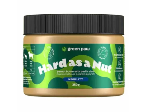 GREEN PAW Hard as a Nut masło orzechowe z czarcim pazurem dla psów 350g