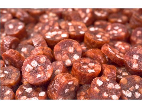 BOW WOW Wołowe krążki salami 80g [BW437R] - 2