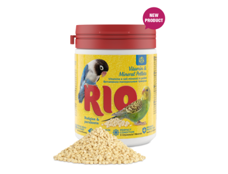 RIO Granulki witaminowe dla papug 120g [23060]