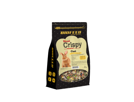 BIOFEED ROYAL CRISPY PREMIUM Cuni pokarm dla królików 2kg