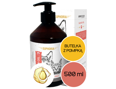 BIOFEED EUPHORIA Salmon Oil olej z łososia 500ml