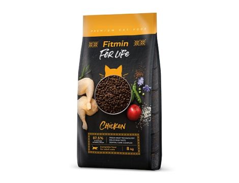 FITMIN cat For Life Adult Chicken 8kg