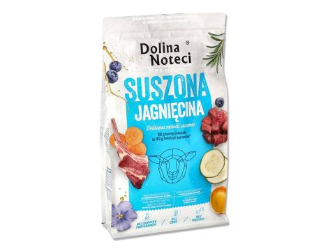 DOLINA NOTECI SUPERFOOD Danie z jagnięciny karma suszona dla psa 9kg