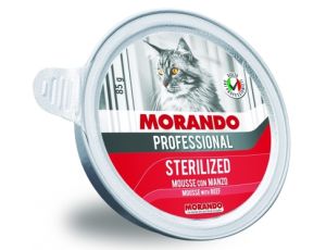 MORANDO PRO KOT STERILIZED Miseczka z wołowiną 85g